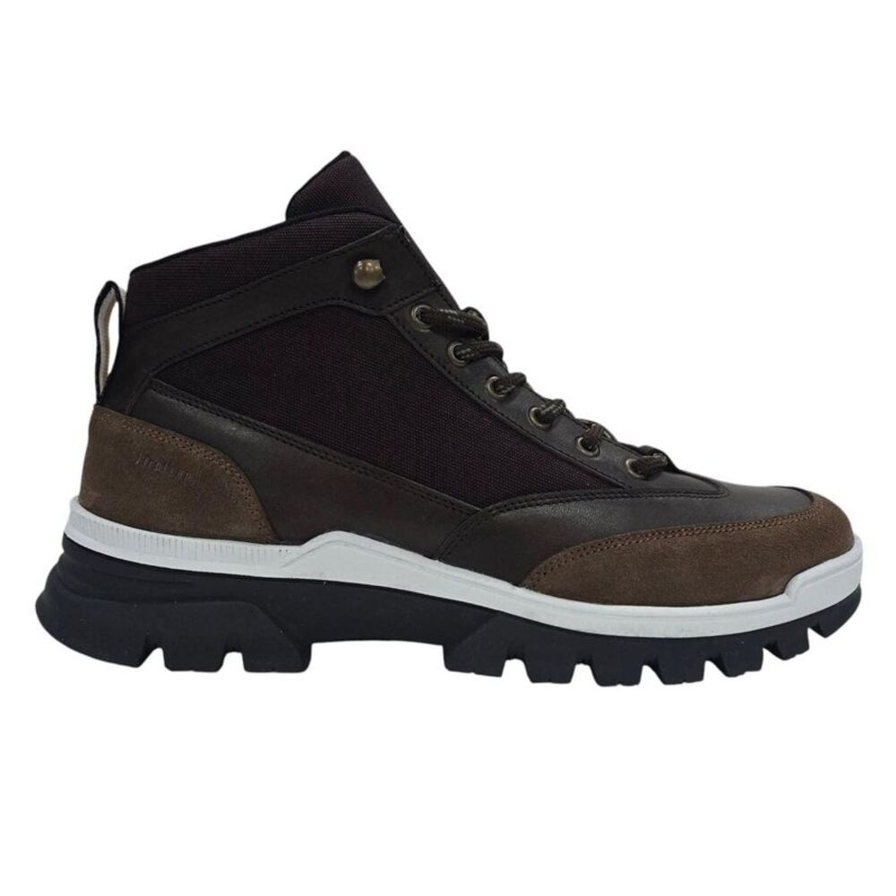 Firetrap Mens Jason Leather Hiking Boots / Brown